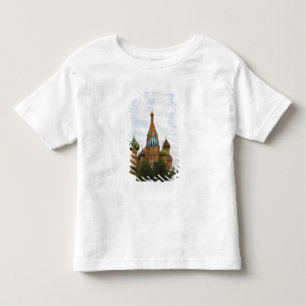 St. Basil's Cathedral in Red Square, Moscow Toddler T-Shirt