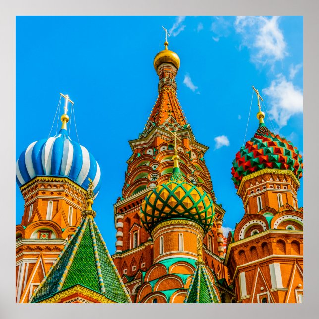 St. Basil's cathedral Poster (Front)