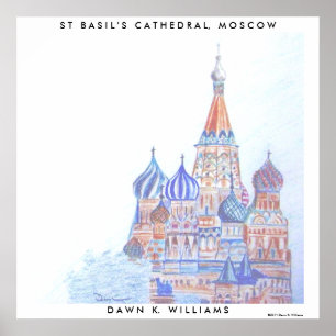 St. Basil's Cathedral Poster