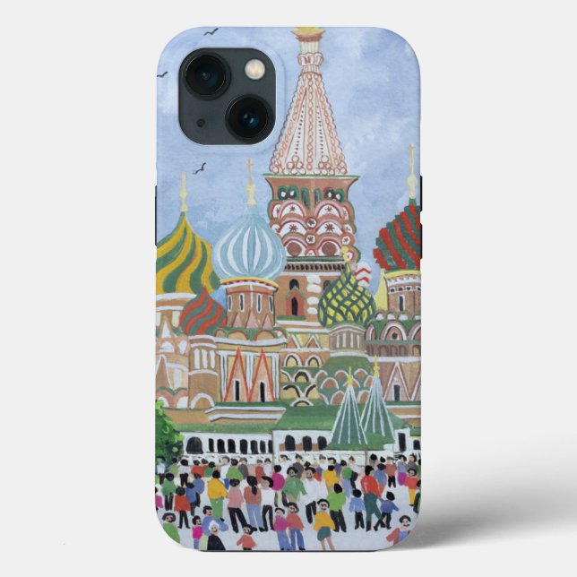 St. Basil's Cathedral Red Square 1995 Case-Mate iPhone Case (Back)