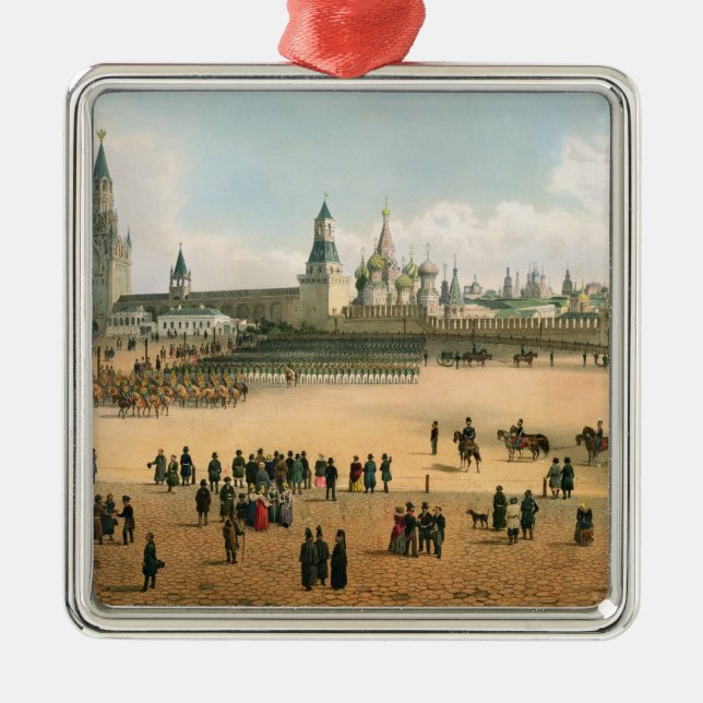 St. Basil's Cathedral seen from the Kremlin, from Metal Tree Decoration (Front)