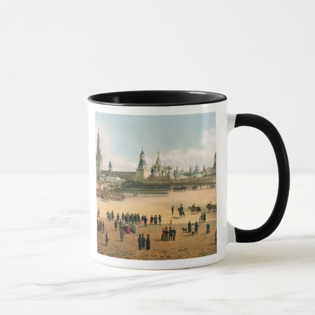 St. Basil's Cathedral seen from the Kremlin, from Mug (Right)