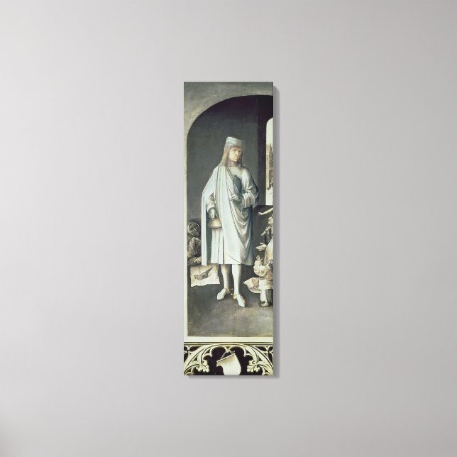 St. Bavo, Exterior of the Right Wing 2 Canvas Print (Front)