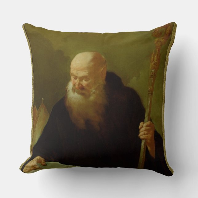St. Benedict Cushion (Front)