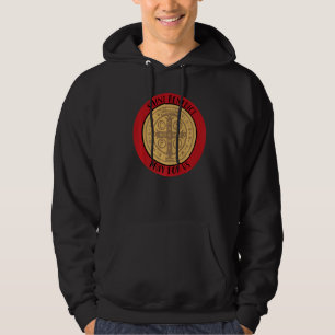 St Benedict Medal Catholic Saint Latin Prayer Pax  Hoodie