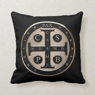St. Benedict Medal Cushion