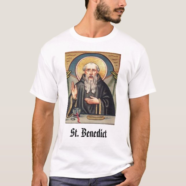 St Benedict, St. Benedict T-Shirt (Front)
