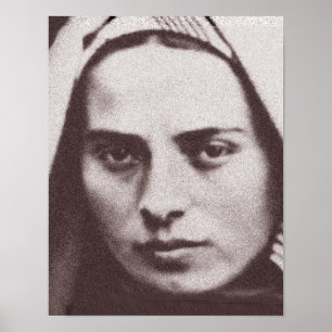 ST BERNADETTE POSTER