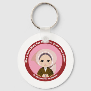 St. Bernadette Soubirous Key Ring