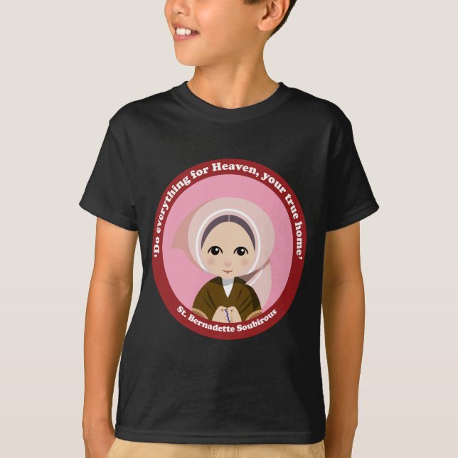 St. Bernadette Soubirous T-Shirt (Front)