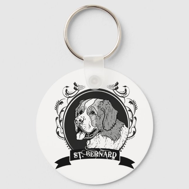 ST. BERNARD (3) KEY RING (Front)