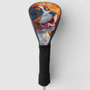 St. Bernard Dog Golf Head Cover