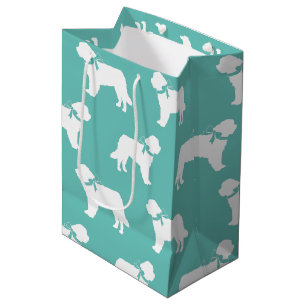 St. Bernard Dog Puppy Medium Gift Bag