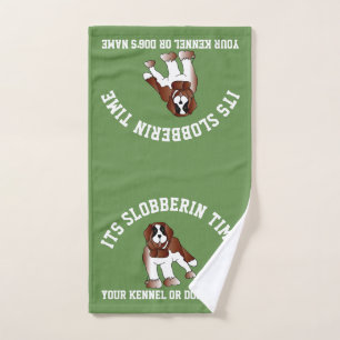 St. Bernard Drool Towel Your text and Colours