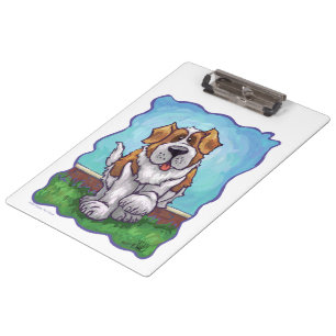 St. Bernard Gifts & Accessories Clipboard