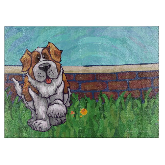 St. Bernard Gifts & Accessories Cutting Board (Front)