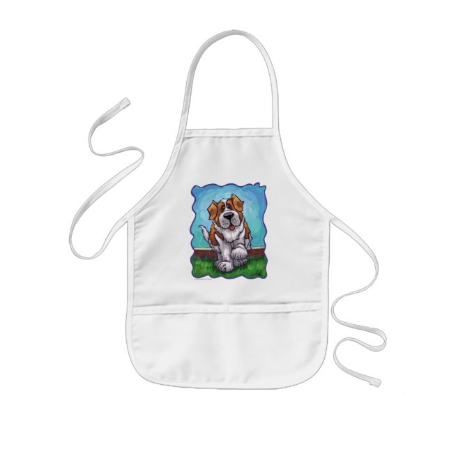St. Bernard Gifts & Accessories Kids Apron (Front)