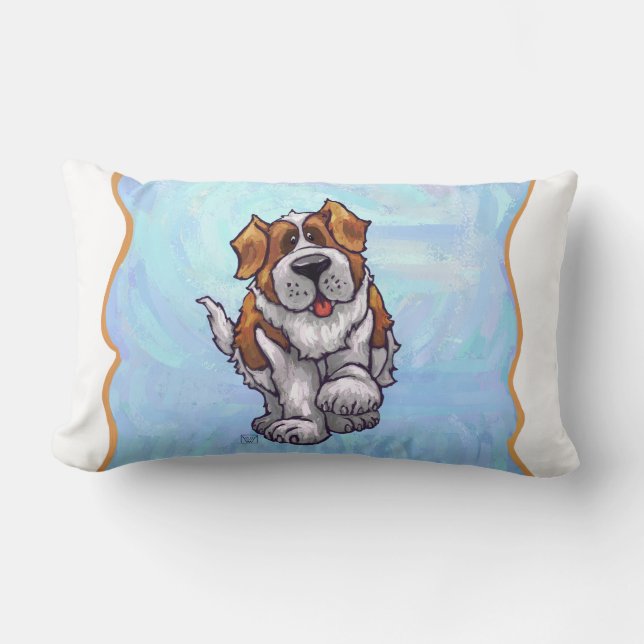 St. Bernard Gifts & Accessories Lumbar Cushion (Front)