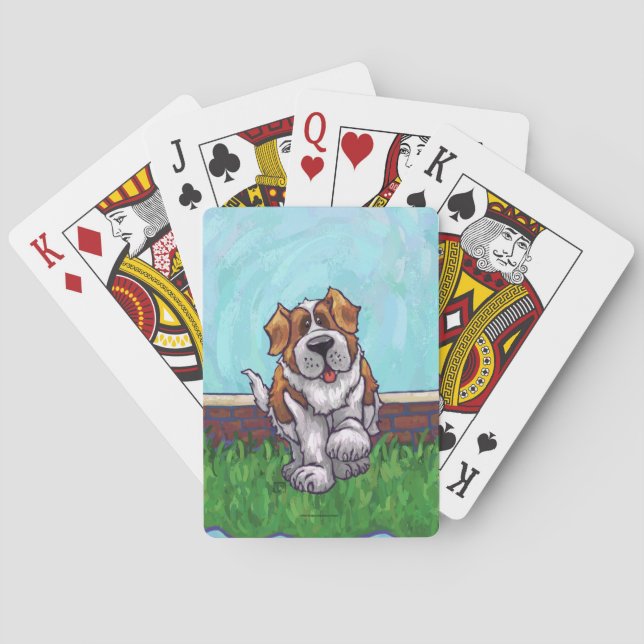 St. Bernard Gifts & Accessories Playing Cards (Back)