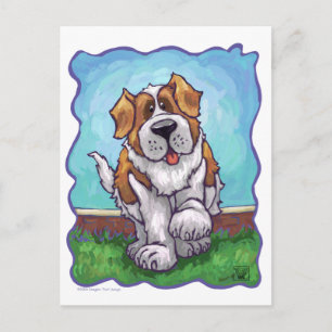 St. Bernard Gifts & Accessories Postcard