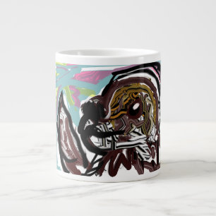 st bernard love large coffee mug