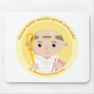 St. Bernard of Clairvaux Mouse Pad
