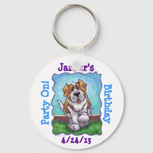 St. Bernard Party Centre Key Ring