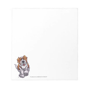 St. Bernard Personalised Stationery Notepad