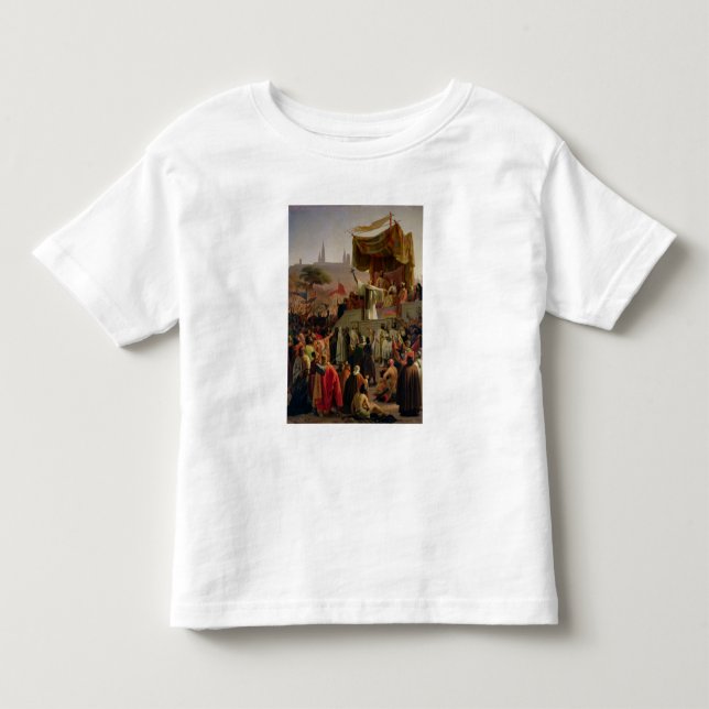 St. Bernard Preaching the Second Crusade Toddler T-Shirt (Front)