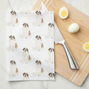 St. Bernard Tea Towel