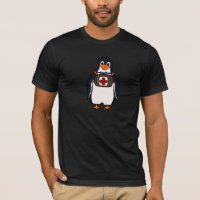 St Bernard's Penguin Mens T-Shirt