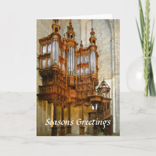 St Bertrand-de-Comminges organ Holiday Card