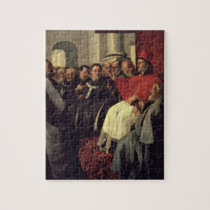 St. Bonaventure (1221-74) at the Council of Lyons Jigsaw Puzzle