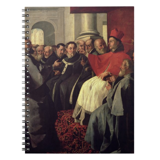 St. Bonaventure (1221-74) at the Council of Lyons Notebook (Front)