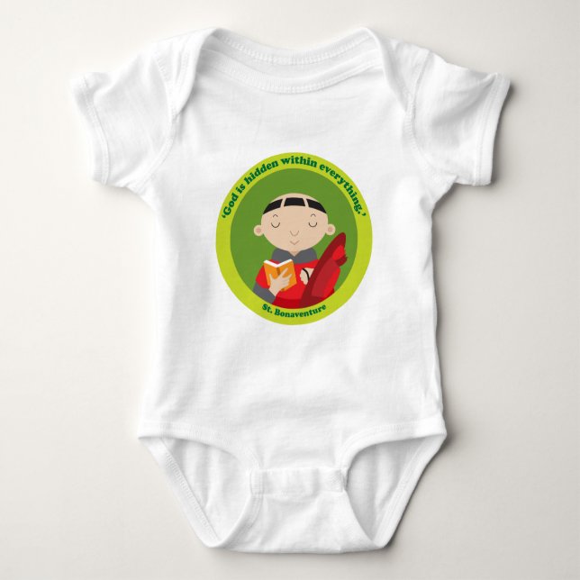 St. Bonaventure Baby Bodysuit (Front)