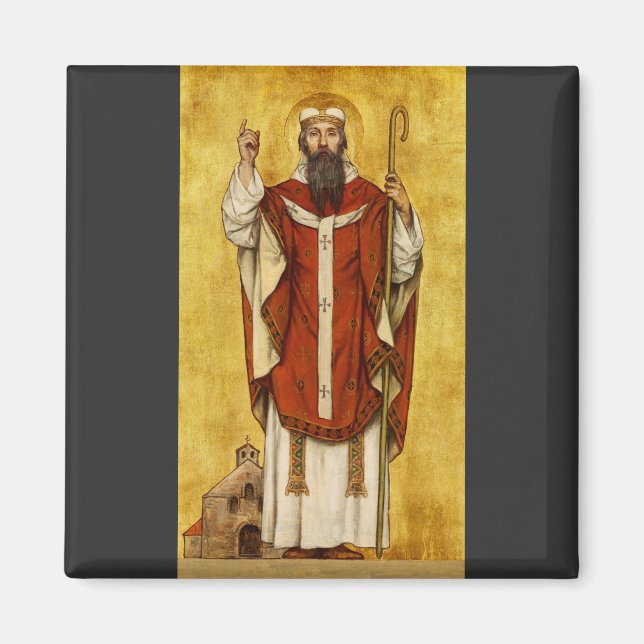 St. Boniface of Mainz - Patron of Educators Magnet (Front)