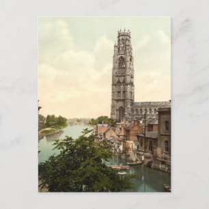 St Botolph's Church , Lincolnshire, England Postcard