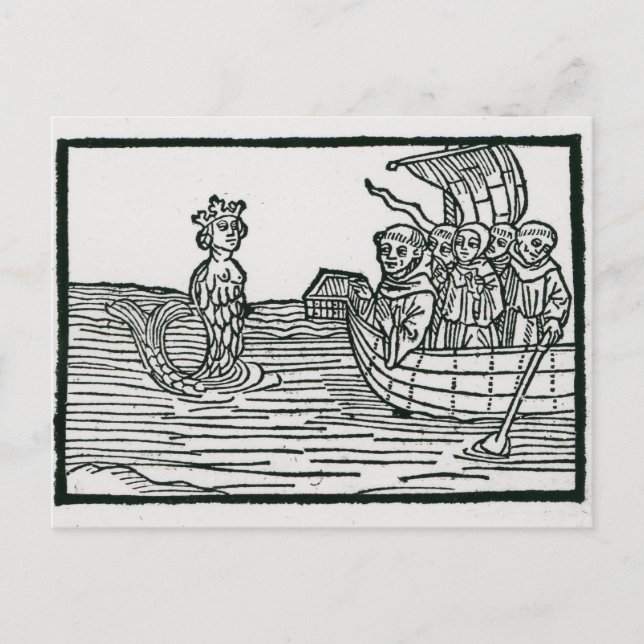 St. Brendan and the Siren Postcard (Front)