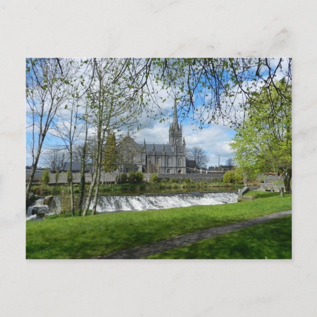 St.Brendan's Church in Birr - Ireland Postcard (Front)