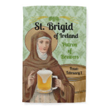 St. Brigid of Ireland and Her Barrel of Beer