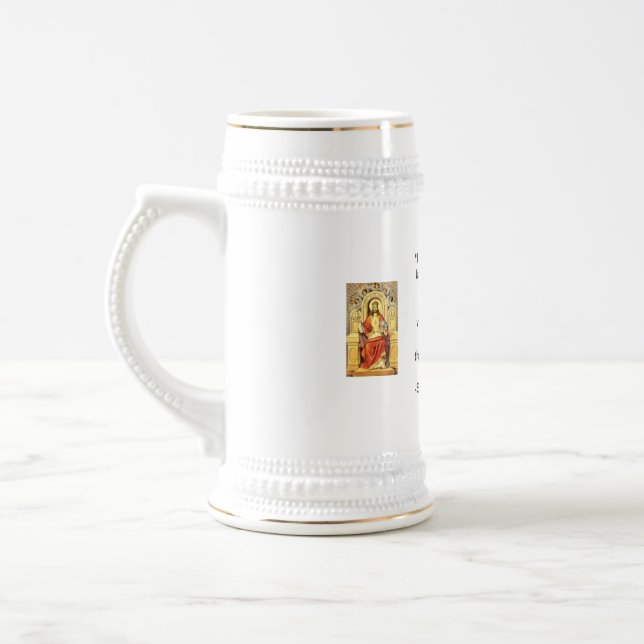 St. Brigid of Ireland Stein/Mug Beer Stein (Left)