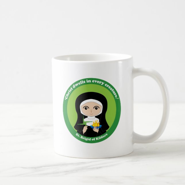 St. Brigid of Kildare Coffee Mug (Right)