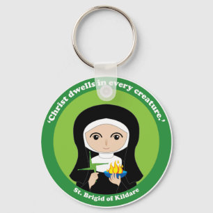 St. Brigid of Kildare Key Ring