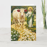 St. Brigid & The White Cow (Imbolc)