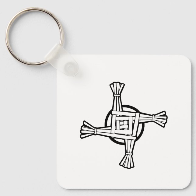 St. Brigid's Cross Keychain (Front)