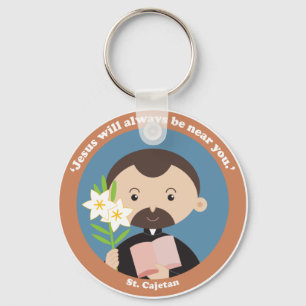 St Cajetan Key Ring