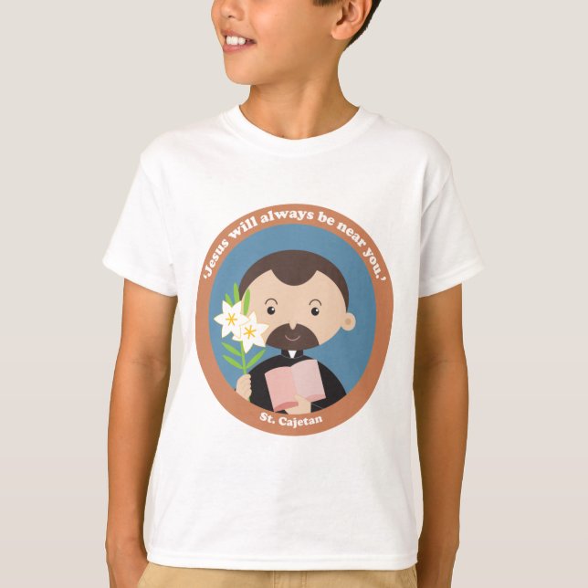 St Cajetan T-Shirt (Front)
