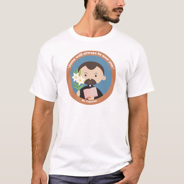 St Cajetan T-Shirt (Front)