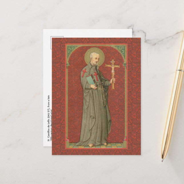 St. Camillus de Lellis (SAU 37) Postcard (Front/Back In Situ)