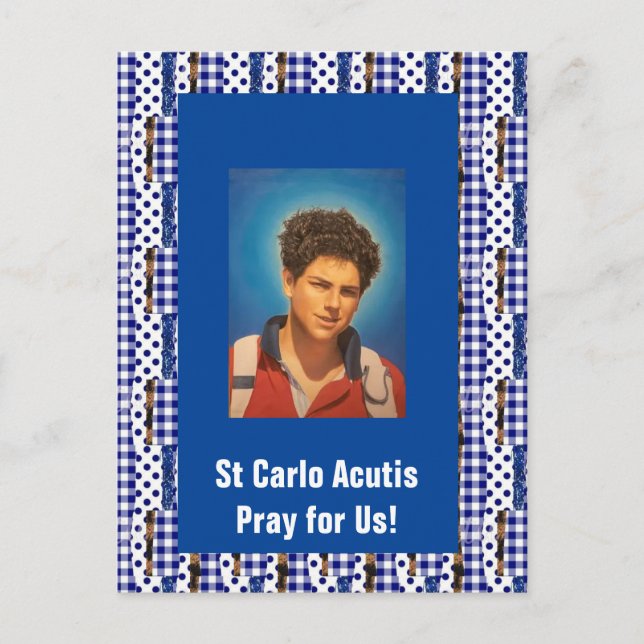 St Carlo Acutis Card (Front)